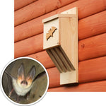 Búdka pre štrbinové druhy netopierov. Prírodné drevo.
OPBDBUDNET