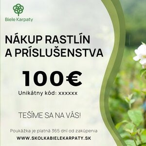 darčekový poukaz 